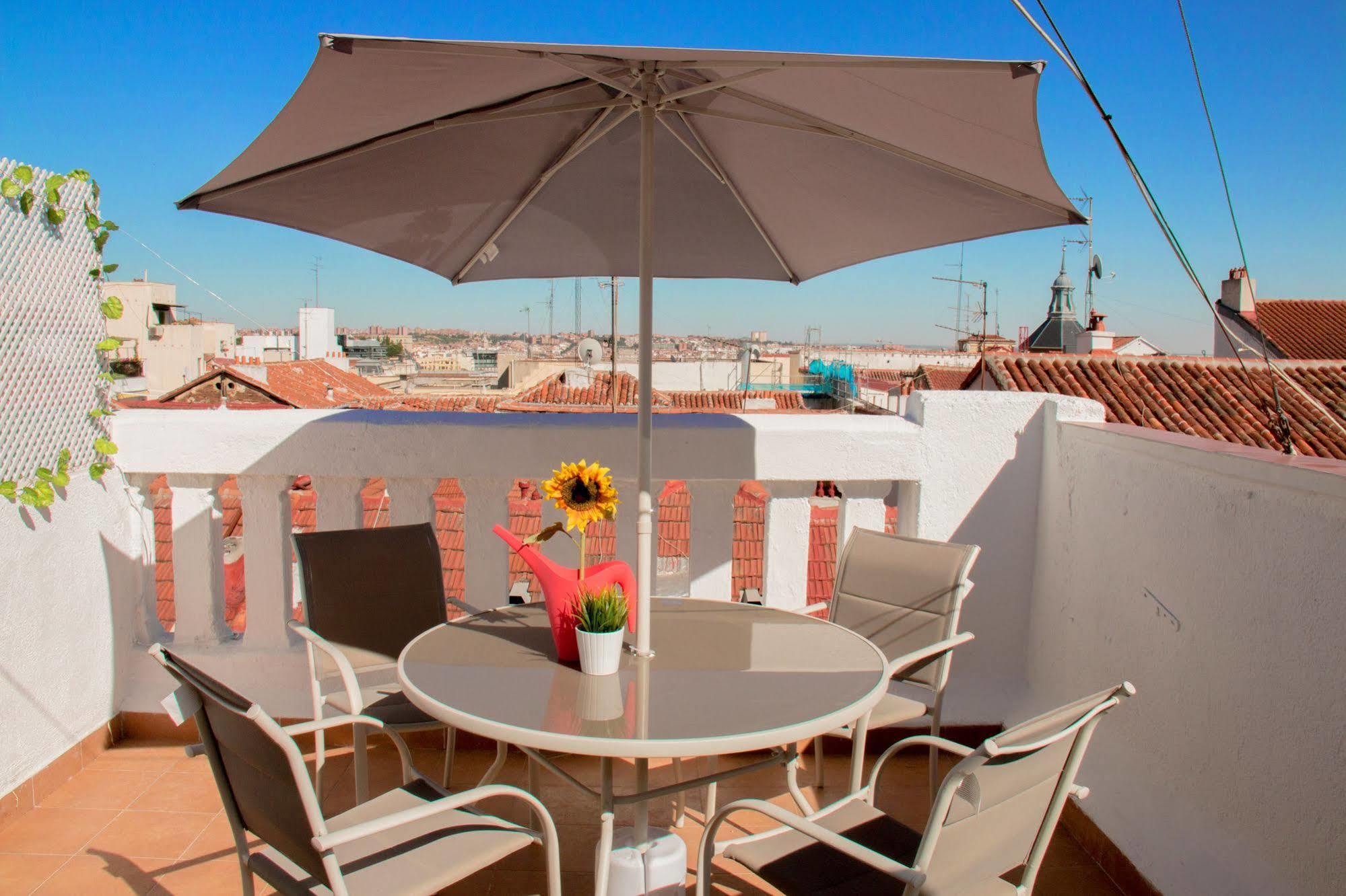 Apartments Dreammadrid Atocha Terraza Exterior foto
